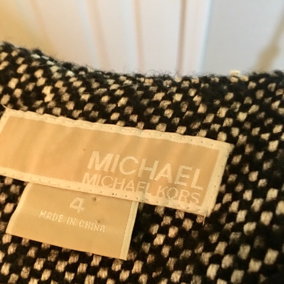 Michael Kors dress size 4 thick weave and lined - Picture 10 of 12